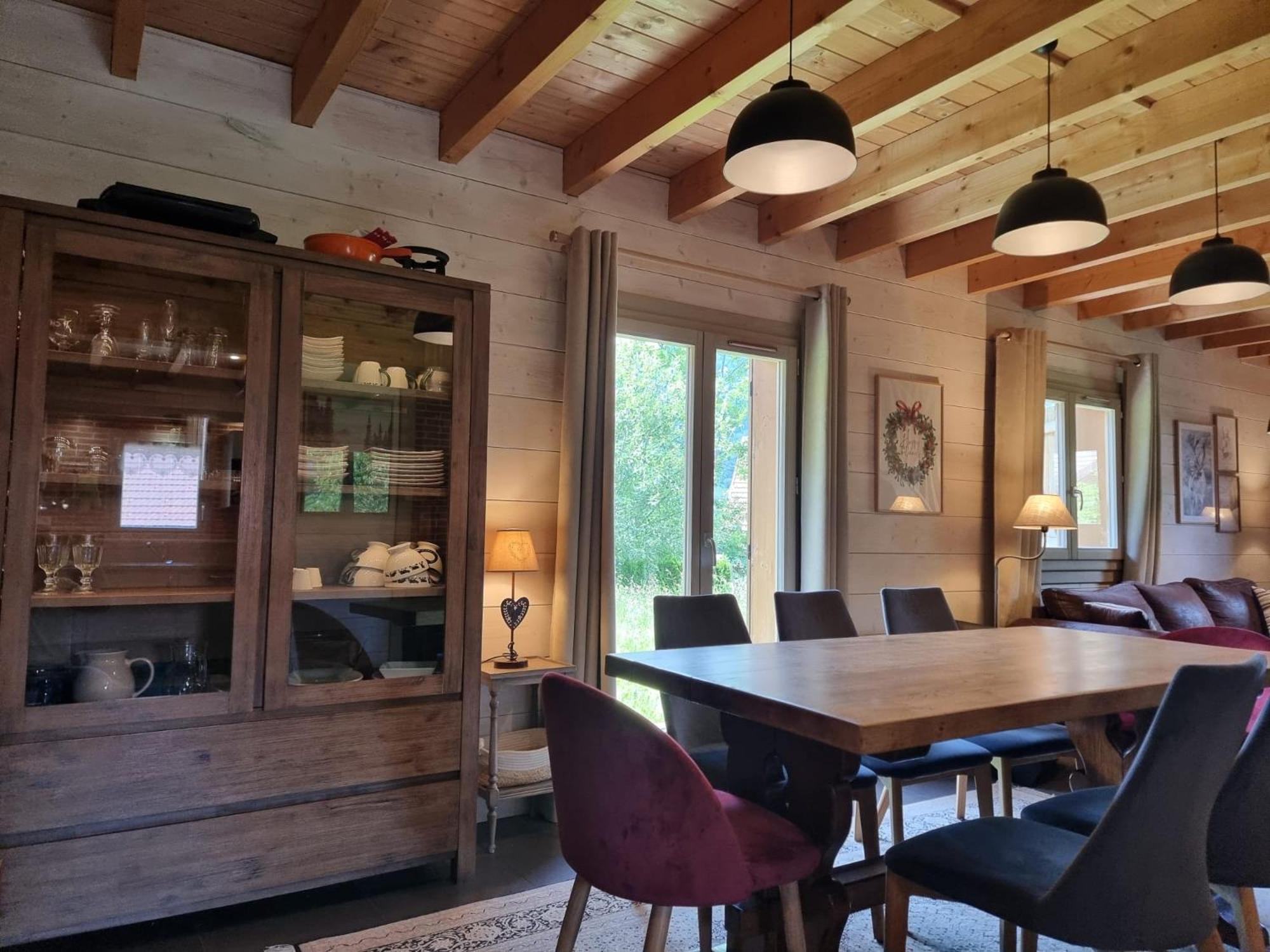 Le Chalet Du Pere Michel, Jacuzzi, Sauna, Jardin Ла-Бресс Екстер'єр фото