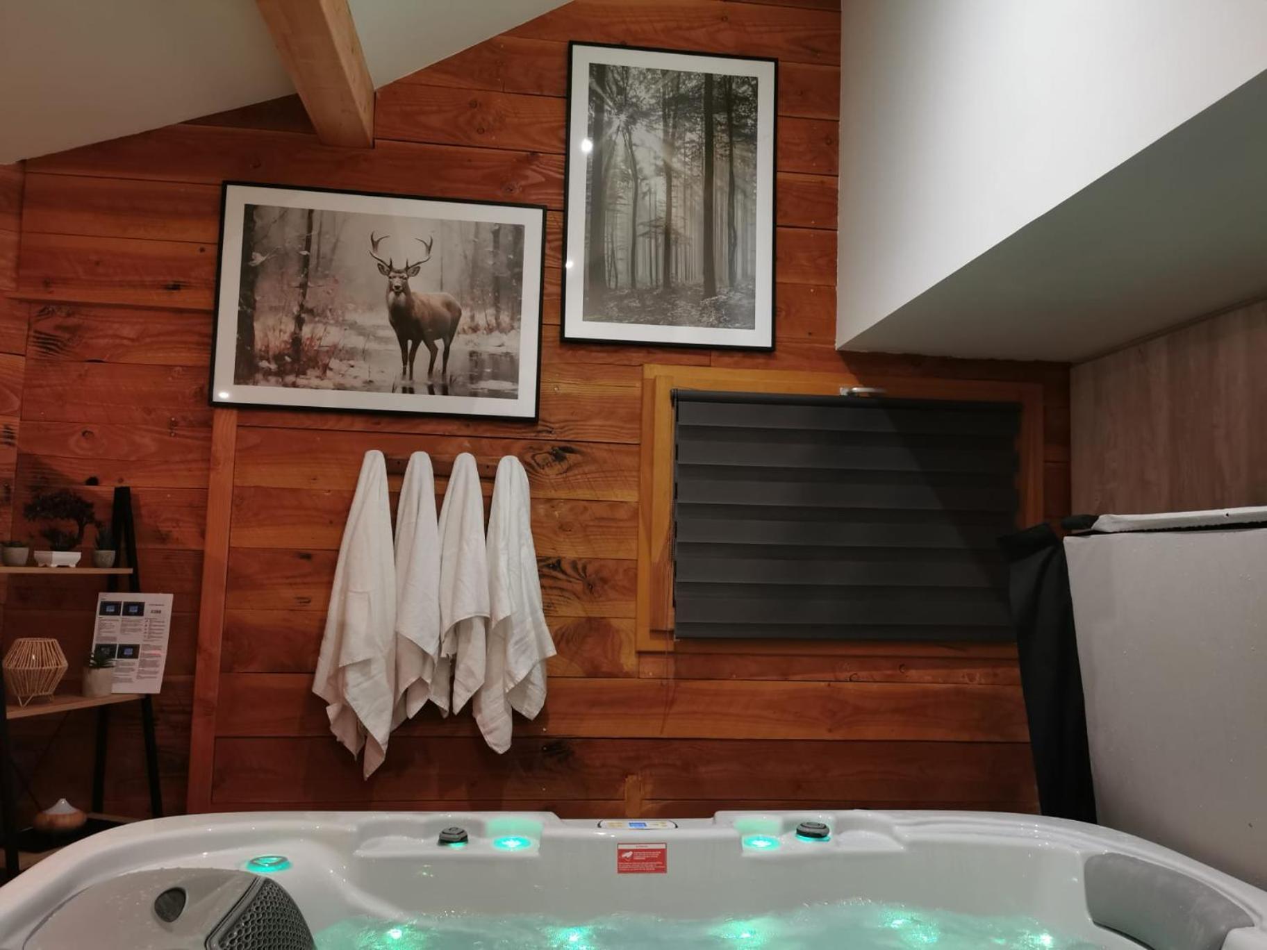 Le Chalet Du Pere Michel, Jacuzzi, Sauna, Jardin Ла-Бресс Екстер'єр фото