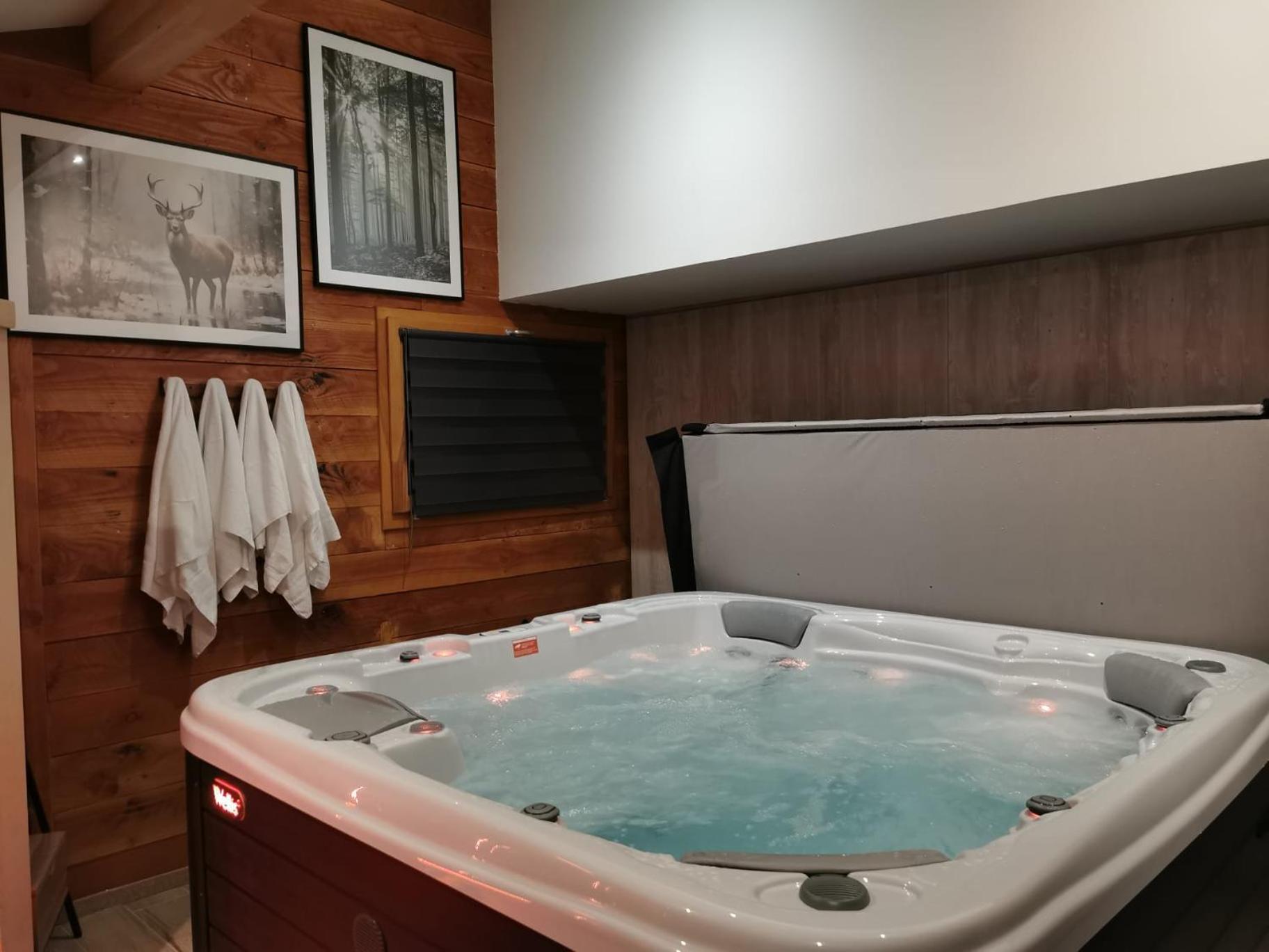 Le Chalet Du Pere Michel, Jacuzzi, Sauna, Jardin Ла-Бресс Екстер'єр фото