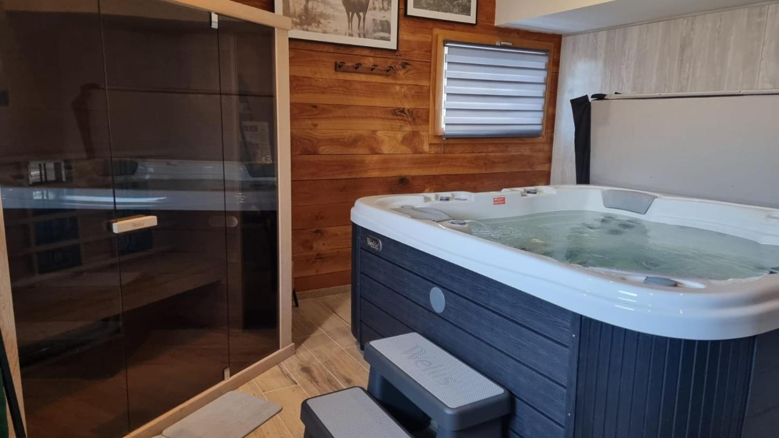 Le Chalet Du Pere Michel, Jacuzzi, Sauna, Jardin Ла-Бресс Екстер'єр фото