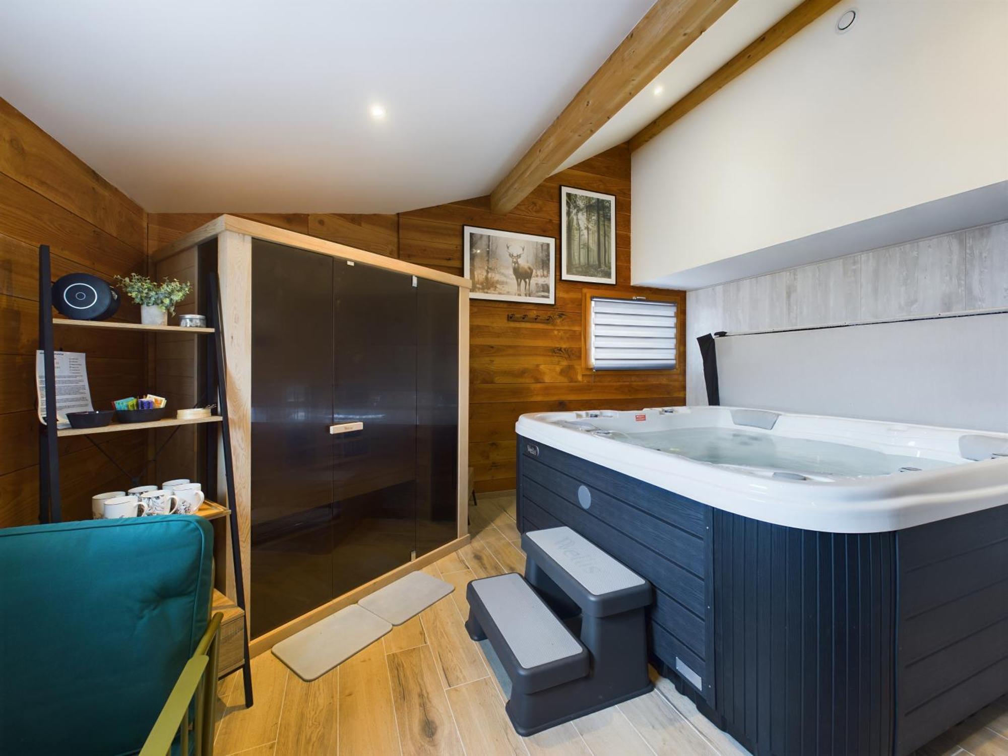 Le Chalet Du Pere Michel, Jacuzzi, Sauna, Jardin Ла-Бресс Екстер'єр фото